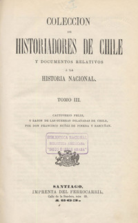 Cautiverio Feliz de Francisco Núñez de Pineda y Bascuñán